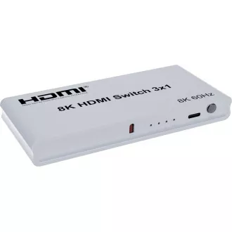 PremiumCord HDMI Umschalter 3:1 mit Fernbedienung
