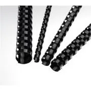 Kunststoffrücken 28,5 mm, schwarz