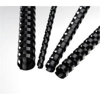 Kunststoffrücken 28,5 mm, schwarz Kunststoffrücken 28,5 mm, schwarz