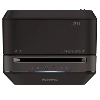 Fellowes Aktenvernichter LX 211 schwarz