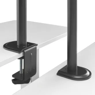 Brateck LDT66-C024 Monitorhalterung Gelenkarme nebeneinander an einer Masthalterung Brateck LDT66-C024 Monitorhalterung Gelenkarme nebeneinander an einer Masthalterung