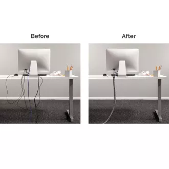Fellowes Cablezip Kabelorganisation und -schutz Fellowes Cablezip Kabelorganisation und -schutz