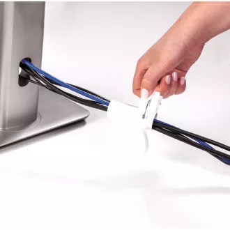 Fellowes Cablezip Kabelorganisation und -schutz weiß Fellowes Cablezip Kabelorganisation und -schutz weiß
