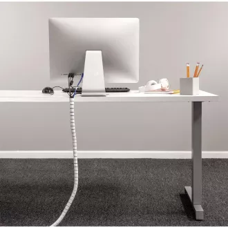 Fellowes Cablezip Kabelorganisation und -schutz weiß Fellowes Cablezip Kabelorganisation und -schutz weiß