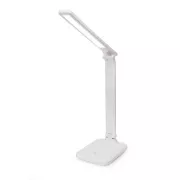 Platinet PDL194W Remus 5W dimmbare LED-Tischleuchte, Touch Control, USB-Anschluss, weiß