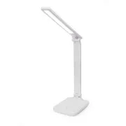 Platinet PDL194W Remus 5W dimmbare LED-Tischleuchte, Touch Control, USB-Anschluss, weiß