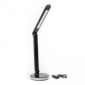 Platinet PDL400RGBB 12W dimmbare LED-Tischleuchte, Touch Control, USB-Anschluss, schwarz Platinet PDL400RGBB 12W dimmbare LED-Tischleuchte, Touch Control, USB-Anschluss, schwarz