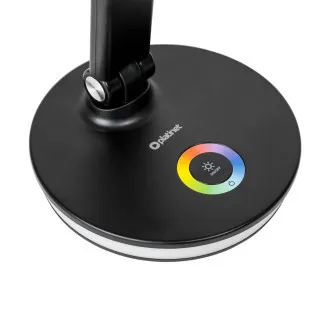 Platinet PDL400RGBB 12W dimmbare LED-Tischleuchte, Touch Control, USB-Anschluss, schwarz Platinet PDL400RGBB 12W dimmbare LED-Tischleuchte, Touch Control, USB-Anschluss, schwarz