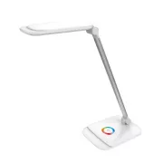 Platinet PDLQ60 18W dimmbare LED-Tischleuchte, Touch Control, USB-Anschluss, weiß