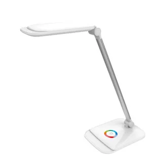 Platinet PDLQ60 18W dimmbare LED-Tischleuchte, Touch Control, USB-Anschluss, weiß Platinet PDLQ60 18W dimmbare LED-Tischleuchte, Touch Control, USB-Anschluss, weiß