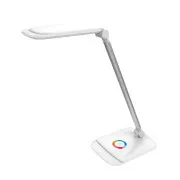 Platinet PDLQ60 18W dimmbare LED-Tischleuchte, Touch Control, USB-Anschluss, weiß