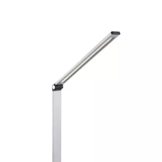 Platinet PDL888S 10W dimmbare LED-Tischleuchte, kabelloses Laden, USB-Anschluss, silber Platinet PDL888S 10W dimmbare LED-Tischleuchte, kabelloses Laden, USB-Anschluss, silber
