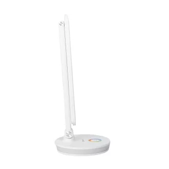Platinet PDL400RGBW 12W dimmbare LED-Tischleuchte, Touch Control, USB-Anschluss, weiß