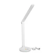 Platinet PDL400RGBW 12W dimmbare LED-Tischleuchte, Touch Control, USB-Anschluss, weiß