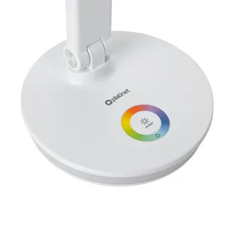 Platinet PDL400RGBW 12W dimmbare LED-Tischleuchte, Touch Control, USB-Anschluss, weiß Platinet PDL400RGBW 12W dimmbare LED-Tischleuchte, Touch Control, USB-Anschluss, weiß