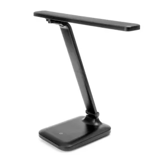Platinet PDL194B Remus 5W dimmbare LED-Tischleuchte, Touch Control, USB-Anschluss, schwarz