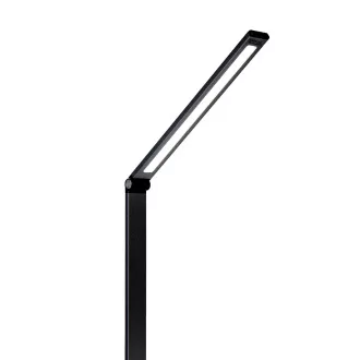 Platinet PDL888B 10W dimmbare LED-Tischleuchte, kabelloses Laden, USB-Anschluss, schwarz Platinet PDL888B 10W dimmbare LED-Tischleuchte, kabelloses Laden, USB-Anschluss, schwarz