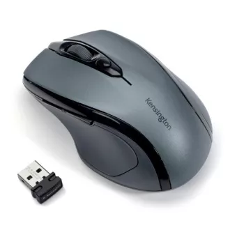 Kensington Pro Fit/Ergonomisch/Optisch/Rechtshänder/1 600 DPI/Kabellos USB/Schwarz-Silber Kensington Pro Fit/Ergonomisch/Optisch/Rechtshänder/1 600 DPI/Kabellos USB/Schwarz-Silber