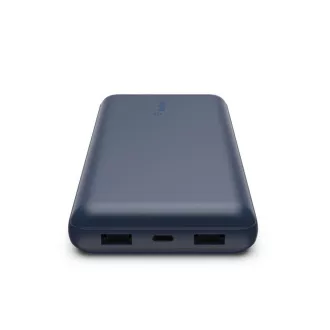 Belkin Power Bank, 20000 mAh, USB-A, 15W, blau Belkin Power Bank, 20000 mAh, USB-A, 15W, blau