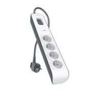 BELKIN SurgeStrip Überstromschutz,4 Steckdosen,525J,2M