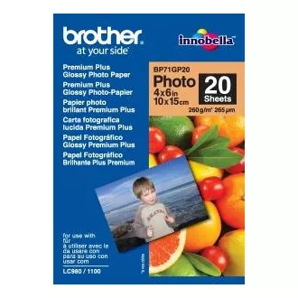 BP71GP20, 20 Blatt, 10x15cm Premium Glossy, 260g BP71GP20, 20 Blatt, 10x15cm Premium Glossy, 260g