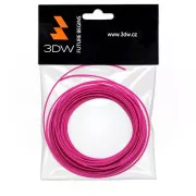3DW - ABS-Filament 1,75mm rosa, 10m, Druck 200-230°C