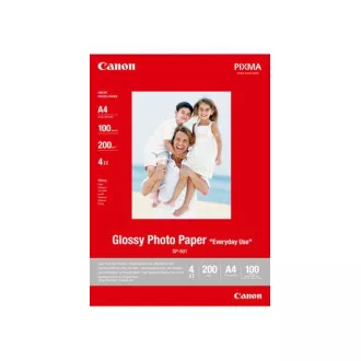 Canon GP-501, A4 Fotopapier glänzend, 100 Stück, 200g/m Canon GP-501, A4 Fotopapier glänzend, 100 Stück, 200g/m