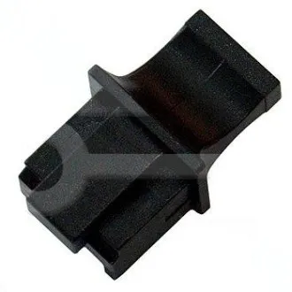 RJ45-Buchsenstecker schwarz RJ45-Buchsenstecker schwarz