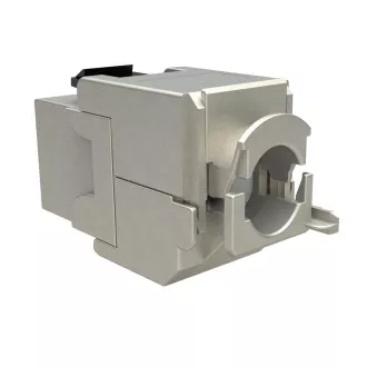 MULTIPACK 24 Stück - selbstschneidende Keystone Solarix CAT6A STP SXKJ-10G-STP-BK-SA Komponentenebene und 4PPoE