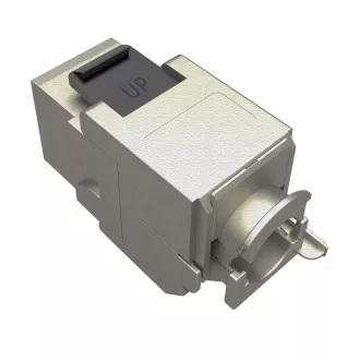 MULTIPACK 24 Stück - selbstschneidende Keystone Solarix CAT6A STP SXKJ-10G-STP-BK-SA Komponentenebene und 4PPoE