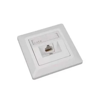 Buchse Solarix CAT6 UTP 1 x RJ45 Unterputz weiß Buchse Solarix CAT6 UTP 1 x RJ45 Unterputz weiß