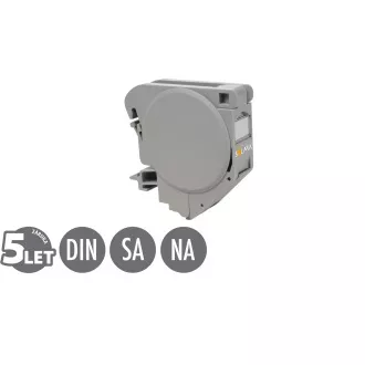 Keystone-Halterung 1 x RJ45 auf DIN-Schiene grau