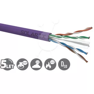 Installationskabel Solarix CAT6 UTP LSOH Dca-s2,d2,a1 500m/Spule SXKD-6-UTP-LSOH Installationskabel Solarix CAT6 UTP LSOH Dca-s2,d2,a1 500m/Spule SXKD-6-UTP-LSOH