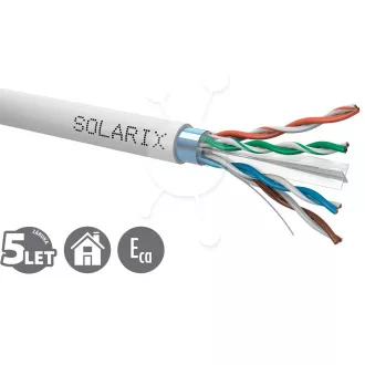Installationskabel Solarix CAT6 FTP PVC Eca 500m/Spule SXKD-6-FTP-PVC Installationskabel Solarix CAT6 FTP PVC Eca 500m/Spule SXKD-6-FTP-PVC