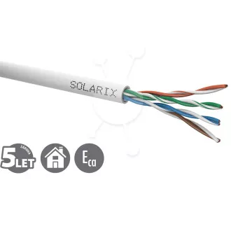 Installationskabel Solarix CAT5E UTP PVC Eca 500m/Box SXKD-5E-UTP-PVC Installationskabel Solarix CAT5E UTP PVC Eca 500m/Box SXKD-5E-UTP-PVC