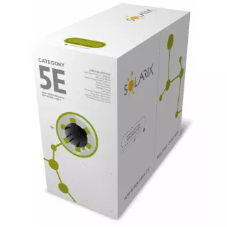 Installationskabel Solarix CAT5E UTP PVC Eca 500m/Box SXKD-5E-UTP-PVC Installationskabel Solarix CAT5E UTP PVC Eca 500m/Box SXKD-5E-UTP-PVC