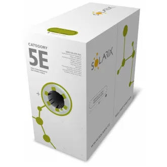 Installationskabel Solarix CAT5E UTP PVC Eca 500m/Box SXKD-5E-UTP-PVC
