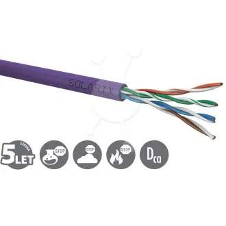 Installationskabel Solarix CAT5E UTP LSOH Dca-s1,d2,a1 500m/Box SXKD-5E-UTP-LSOH Installationskabel Solarix CAT5E UTP LSOH Dca-s1,d2,a1 500m/Box SXKD-5E-UTP-LSOH