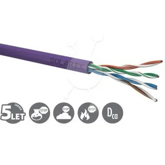 Installationskabel Solarix CAT5E UTP LSOH Dca-s1,d2,a1 500m/Box SXKD-5E-UTP-LSOH Installationskabel Solarix CAT5E UTP LSOH Dca-s1,d2,a1 500m/Box SXKD-5E-UTP-LSOH