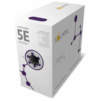 Installationskabel Solarix CAT5E UTP LSOH Dca-s1,d2,a1 500m/Box SXKD-5E-UTP-LSOH Installationskabel Solarix CAT5E UTP LSOH Dca-s1,d2,a1 500m/Box SXKD-5E-UTP-LSOH