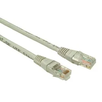 SOLARIX Patchkabel CAT5E UTP PVC 1m grau nicht kratzfest SOLARIX Patchkabel CAT5E UTP PVC 1m grau nicht kratzfest