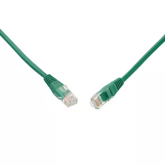 SOLARIX Patchkabel CAT5E UTP PVC 2m grün nicht kratzfest