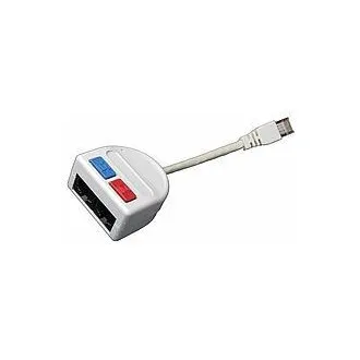 Computer (10BaseT)/Telefon 2 x RJ45