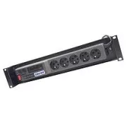 ACAR Power Panel A-504, 3m, 5 Positionen, Überstromschutz, 19" Rack