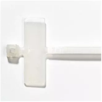 Einziehbares Klebeband mit Etikett 2,4x103mm, weiß, 100St.