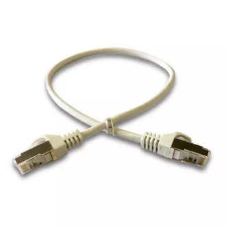 DATACOM Patchkabel S/FTP CAT6A 0,5m grau