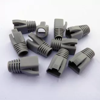 DATACOM Kappe für RJ45 (CAT6A,CAT7) grau (10St.)