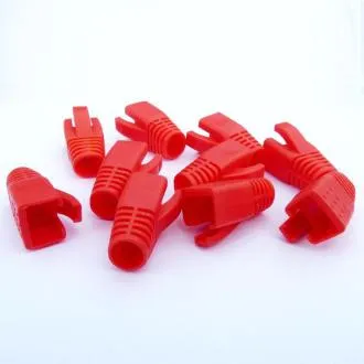 DATACOM Kappe für RJ45 (CAT6A,CAT7)rot (10Stk)