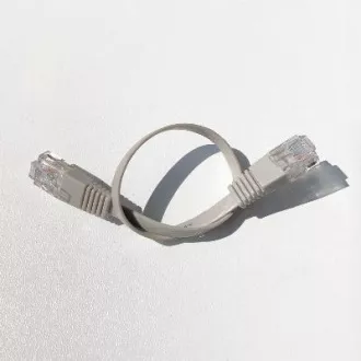 DATACOM Patchkabel UTP CAT6 0,25m grau FLAT flach