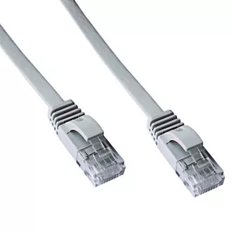 DATACOM Patchkabel UTP CAT6 3m grau FLAT flach
